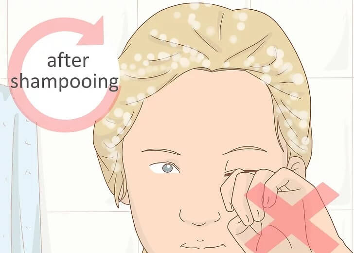 Cách ngăn ngừa dầu gội vào mắt hiệu quả